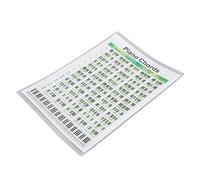 Demeras Tableau D'Accords de Piano pour Débutants, 60 Accords Inclus