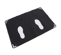 Demeras Tapis d'entraînement de Frappeur de Baseball, Tapis d'entraînement de Cage de Frappeur de Baseball en Caoutchouc Antidérapant pour Balançoire