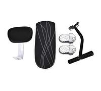 Demeras Vélo vélo Enfant arrière siège arrière Coussin Dossier accoudoir Repose-Pieds Ensemble Accessoire pour vélo vélo