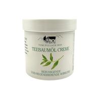 DEMERGY® Crème à l’Huile d’Arbre à Thé Naturelle 250ml - Hydratant Visage et Corps pour Peaux à Tendance Acnéique, Antiseptique, Apaisante, Testée Dermatologiquement, Soulage Irritations et Rougeurs