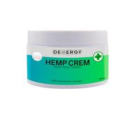 DEMERGY® Gel crème de chanvre massage dos genoux 300 ml Ingrédients naturels Préparation pour sportifs Haute absorption rapide Arnica Menthol Romarin Usage topique