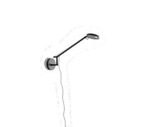 Artemide Applique murale Demetra Micro LED 2700K, gris anthracite, 55x51 cm