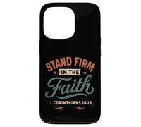 Demeurez fermes dans la Foi (Corinthiens 16, 13) Vintage Christian Coque pour iPhone 13 Pro