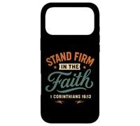 Demeurez fermes dans la Foi (Corinthiens 16, 13) Vintage Christian Coque pour iPhone 17 Pro Max