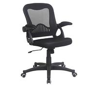Demeyere - 120278 Collection TEFERA Chaise de Bureau Ergonomique Réglable, Noir Mat, L 67,5 cm x P 66,5 cm x H 87,5 cm