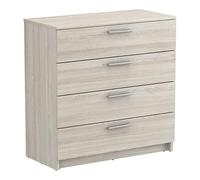 Commode 4 tiroirs Dune - Chêne shannon