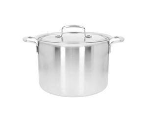 Demeyere Marmite haute Demeyere 5-Plus en acier inoxydable 8 L