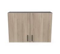 Demeyere Meuble Haut Cuisine 2 Portes - Origan - Fabriqué en France - Garantie 2 Ans