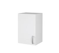 Demeyere Meuble Haut de Cuisine - Placard de Rangement Blanc Mural - 40 * 28 * 60 CM - Aménagement intérieur modulable