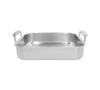 Demeyere Plat à four 5-ply en acier inoxydable Specialties 5 32x26.5x7 cm
