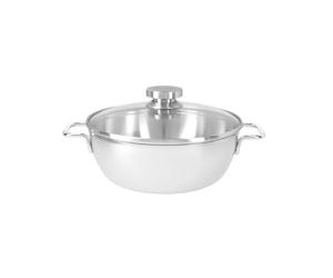 Demeyere Poêle de service Demeyere Apollo 7 en acier inoxydable 3.3 L