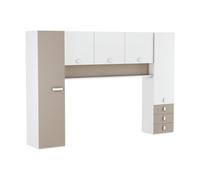 Demeyere Pont, Blanc, 304 x 53,5 x 203 cm