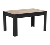 DEMEYERE Table a manger -Reproduction chene brossé - WAYNE - L 138,4 x P 90 x H 77,1 cm