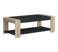 Table basse 2 niveaux Sheffield - Naturel clair -