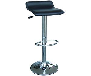 Demeyere Tabouret de Bar “DAN” - Syle Tendance - Noir Mat - Assise Confortable - Meuble