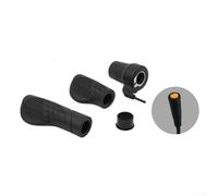 Demi-accélérateur droit pour moteur Bafang 01/02/HD, ouverture d'installation de 22,2 mm, connecteur à 3 broches, pièce de rechange pour vélo électrique ABS noir