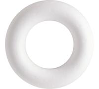 Demi-Anneau en polystyrène (Romain), blanc, Ø env. 22 cm
