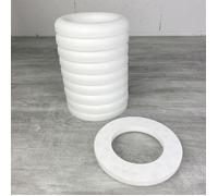 Demi Anneaux - LEALOO - Lot de 10 - 17 cm - Polystyrène - Épaisseur 2 cm