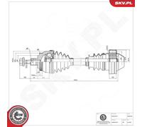 Essieu moteur ESEN SKV 40SKV099