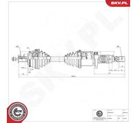 ESEN SKV 40SKV104 Arbre de transmission