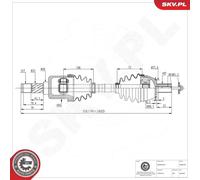 Essieu moteur ESEN SKV 40SKV291