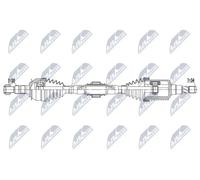 Demi-arbre Essieu avant droit NPW-DW-035 NTY pour CHEVROLET ORLANDO