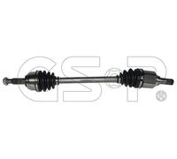 Demi-arbre Essieu avant gauche Boîte automatique 241409 GSP pour NISSAN NOTE