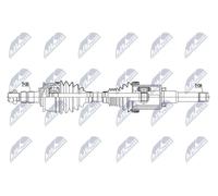 Demi-arbre Essieu avant gauche NPW-PL-101 NTY pour OPEL ASTRA J GTC