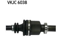 Demi-arbre VKJC 6038 SKF pour RENAULT MEGANE II A trois volumes MEGANE II Break