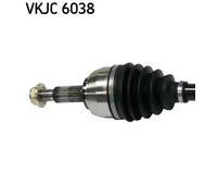 Demi-arbre VKJC 6038 SKF pour RENAULT SCÉNIC II MEGANE II A trois volumes