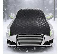 Demi Bâche de Voiture d'hiver pour Vauxhall Adam(2013-2019),Housses de Voiture imperméables pour Le remisage extérieur, épaisses, Anti-grêle, Demi-Housses Toutes Saisons