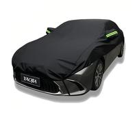 Demi-bâche de Voiture pour Toyota Rise 2019-2024|4030x1725x1595mm|Pare-Brise extérieur Anti-UV,Anti-Pluie,Housse Voiture,Sac Rangement,Corde Coupe-Vent,Serviette Bouchon Valve Lumineux