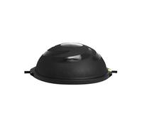 VEVOR Demi-ballon d'exercice, capacité de 680 kg, ballon d'équilibre de 660 mm, balle de stabilité de yoga avec bandes de résistance et pompe à pied, pour entraînement complet du corps domicile, noir