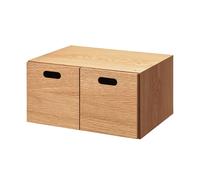 Demi bloc-tiroir en chêne - 2 tiroirs (Dont Eco-part. 0,82 €) One Colour 2 x 1