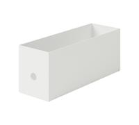 Demi boîte archive grise en PP L10X P32X H12cm One Colour One Size