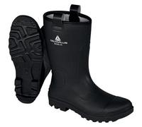 Delta Plus Demi-botte de sécurité fourrée S5 PVC noir Nickel Taille 41