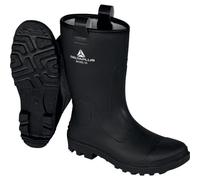 Demi-botte de sécurité fourrée - S5 - PVC - noir - Nickel - taille 42 DELTA PLUS