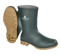 Bottes en caoutchouc sans métal non sécuritaires Delta plus GROMCOBVE vert-beige pointure 43