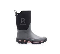 Demi-bottes de jardin femme Rouchette Clean Garden - gris - 38 - Semelle auto-nettoyante et doublure en néoprène 37