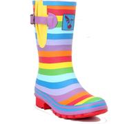 Demi-bottes de pluie femme Rouchette Rainbow Multicolore 39