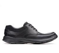 Demi-bottes en cuir noir Cotrell Edge pour hommes Clarks