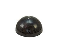Demi boule à facettes 50cm noir motorisé