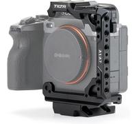 Demi-Cage pour Appareil Photo Compatible avec Sony A1 A7S III A7R III Manfrotto Plateau Rapide pour Alpha 1 A7R IV A7 III Griffe compacte et légère ¿ Noir TA-T23-HCC-B