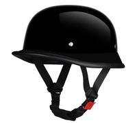 Demi Casque De Moto Casque Jet Rétro Homologué DOTECE Casques Vintage Face Ouverte avec Boucle À Ouverture Rapide Doublure Intérieure Amovible Scooter Casques Bol Moto 4,M:57-58CM