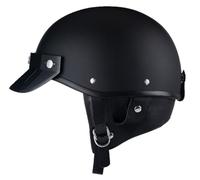 Demi Casque De Moto Jet Moto Casque Bol, Casques Vintage À Face Ouverte Casque mobylette, Dot/ECE Homologué en pour Scooter Chopper, Casque De Moto Demi Jet 3,M=54-56cm