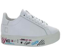 Demi-chaussures - D.A.T.E. - Newman Doodle - Cuir blanc - Confortables - Femme 40 40