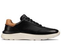 Demi chaussures en cuir noir SprintLiteLace pour hommes Clarks