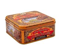 Demi-Coffret fer Collector de Cookies Tout chocolat 200g - Biscuiterie La Mère Poulard