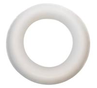 Demi couronne plate en polystyrène 300 mm (30 cm) - Demi couronne festive pour projets d'art et d'artisanat pour Noël, mariages, Halloween, décoration, décoration d'intérieur et arrangements floraux