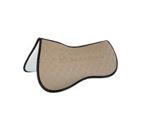Demi-coussin pour cheval avec dessous en fibre de bambou Acavallo Lycra & Memory Foam Beige L